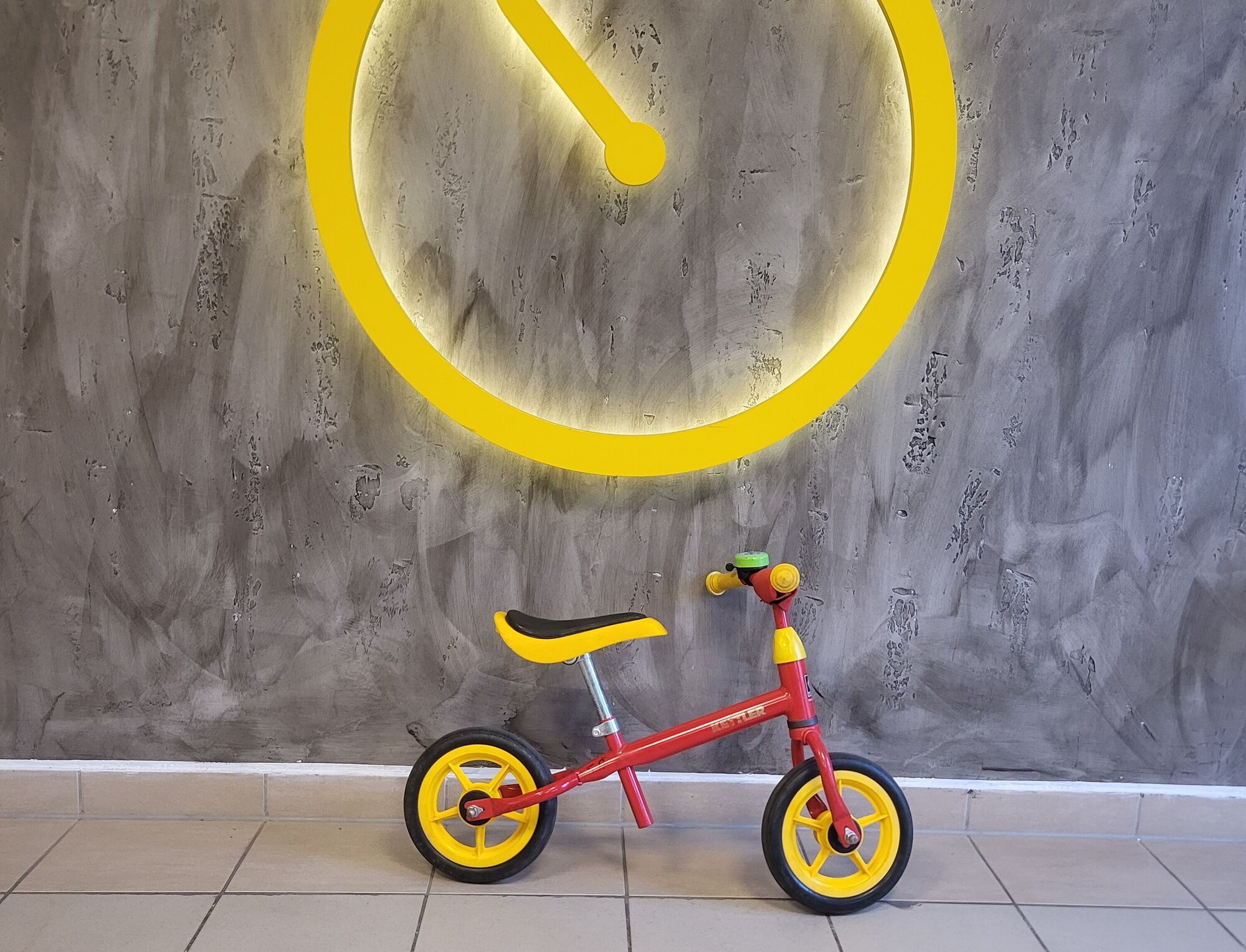 12 Zoll Kettler Kinder-Laufrad rot