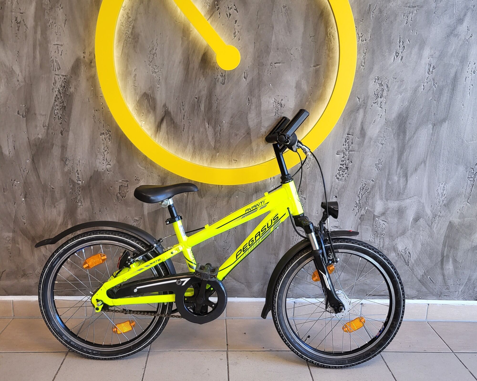 20 Zoll Kinderrad hellgrün