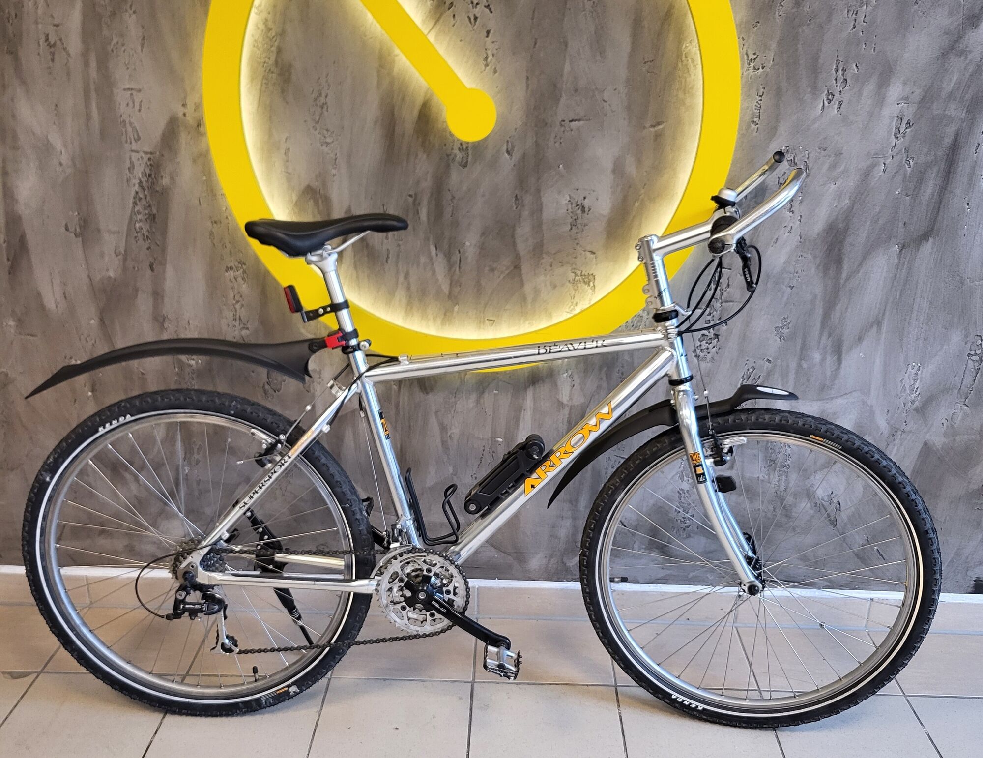 26 Zoll Mountainbike silber